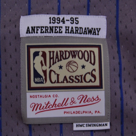 Anfernee Hardaway #1 Orlando Magic Swingman NBA Jersey Mitchell & Ness - Picture 3 of 3